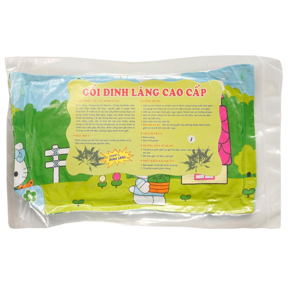 Gối đinh lăng - loại cao cấp chống mồ hôi trộm cho trẻ sơ sinh gdlcc- booba.shop