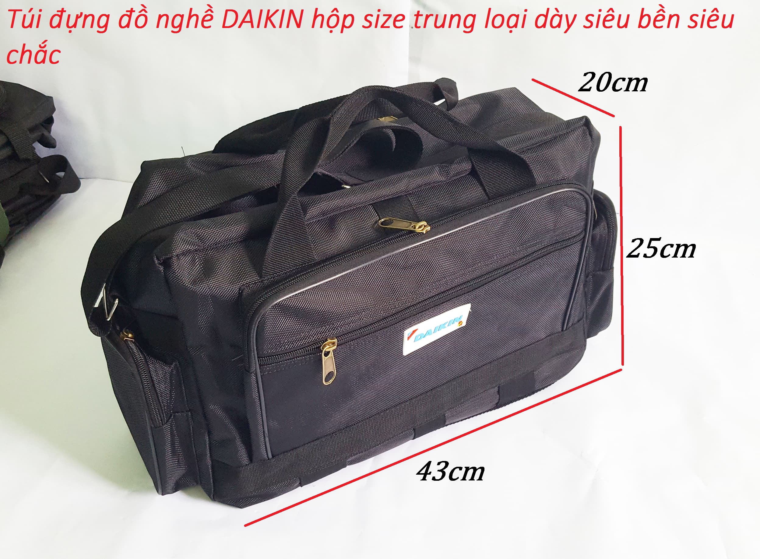 [ Giá cạnh tranh ] Túi đựng đồ nghề DAIKIN hộp size lớn hoặc trung loại dày siêu bền siêu chắc