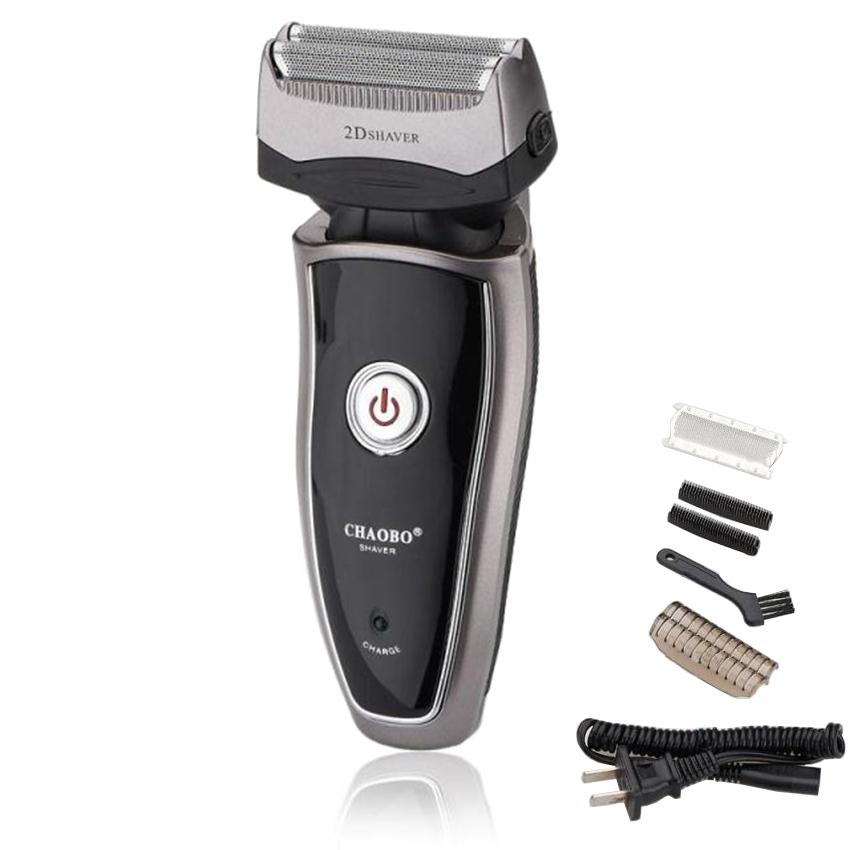 Máy Cạo Râu Đa Năng Thế Hệ Mới - Siêu bền - Siêu Tiết Kiệm MÁY CẠO RÂU CHAOBO LOẠI 2 LƯỠI CAO CẤP , NHỎ GỌN , HIỆU QUẢ , AN TOÀN , BH 1 ĐỔI 1 , SALE 50%
