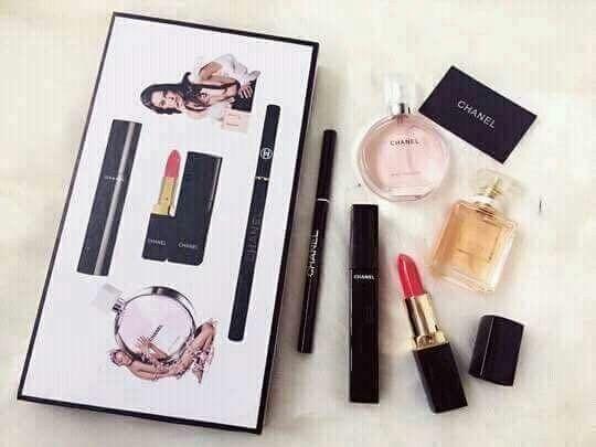 Bộ quà tặng Channnnel nước hoa mỹ phẩm