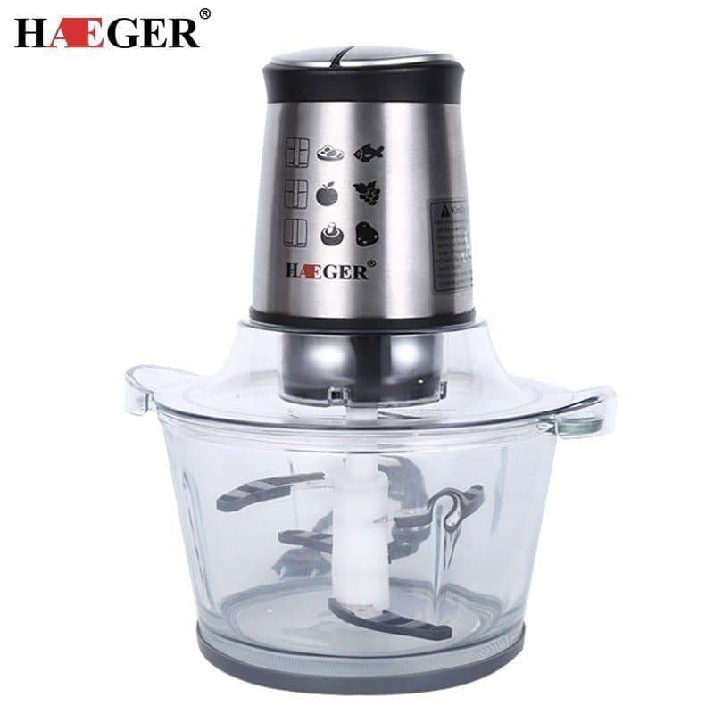 Máy xay sinh tố, máy xay sinh tố cầm tay, máy xay thịt Haeger công suất 500W, thiết kế gọn gàng, tiện lợi [ BẢO HÀNH 12 THÁNG]