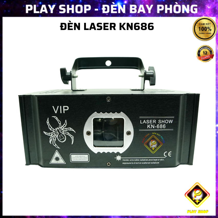Xpace đèn laser kn686 bay phòng chiếu hình 15d hiệu ứng 1600 cảnh đẳng cấp đèn bay