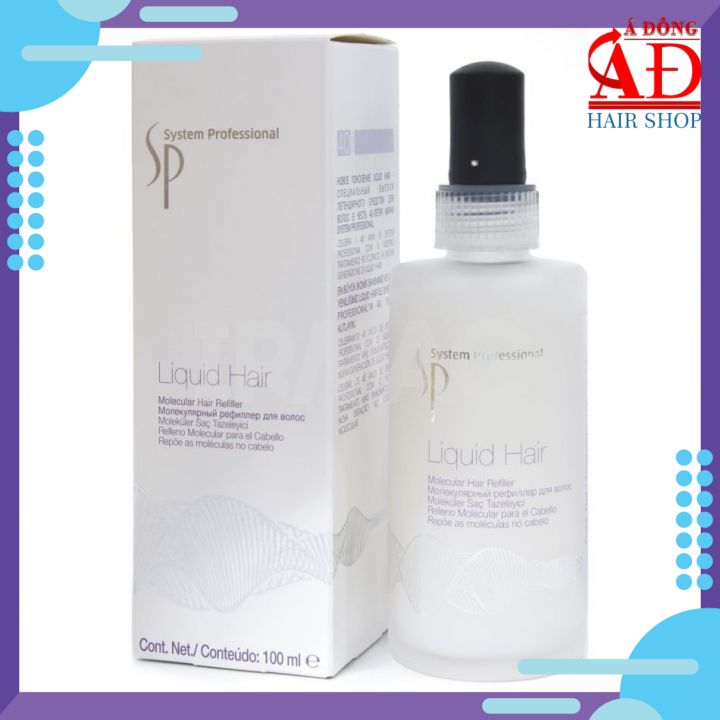 Tinh chất phục hồi tóc tóc hư tổn SP Wella Liquid Hair siêu mềm mượt chính hãng Đức 100ml