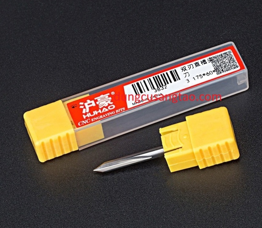 Dao V3 double edge loại tốt HuHao / Dao khắc gỗ, nhựa, mica, acrylic và các vật liệu mềm / Dao khắc tượng cốt 3mm Huhao