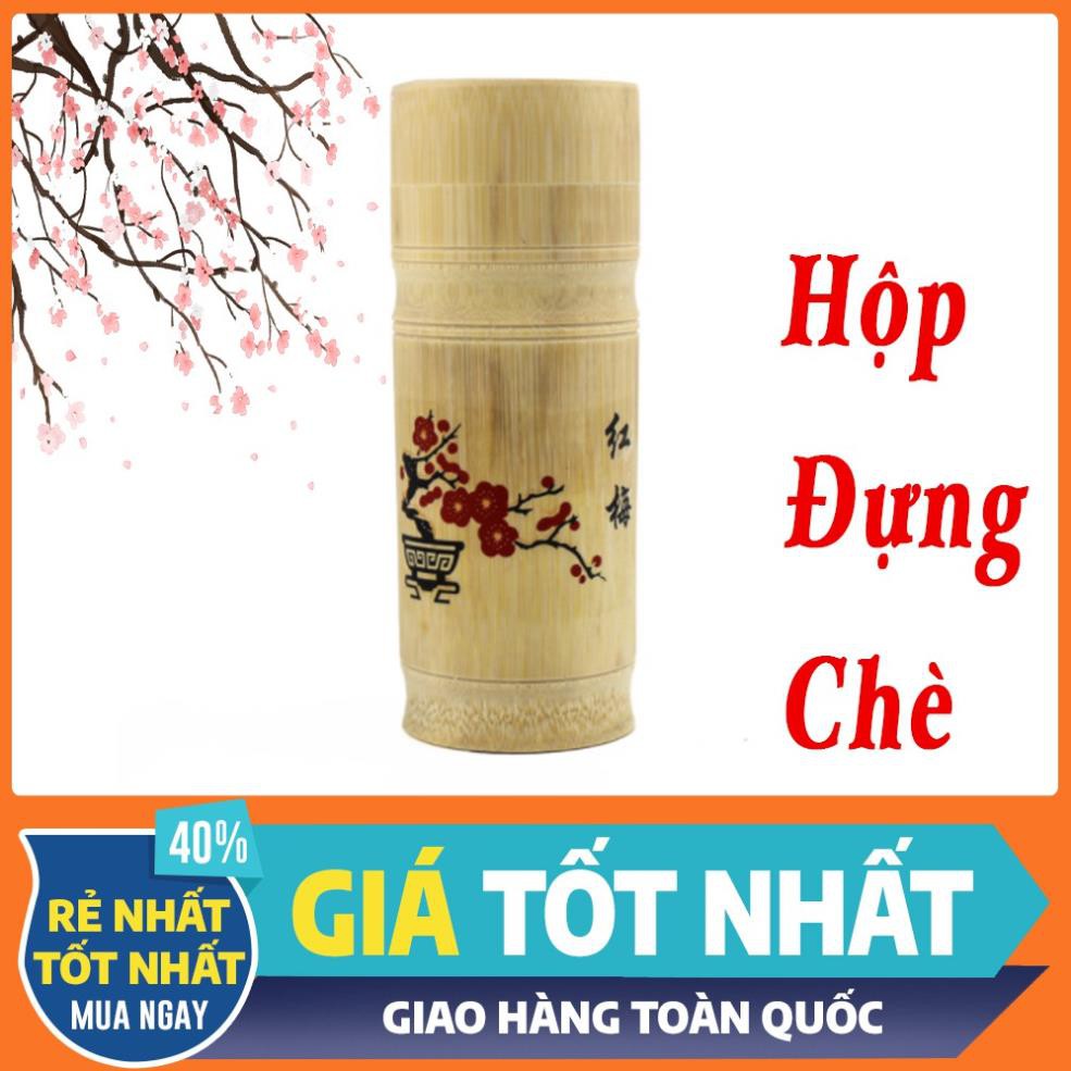 Hộp đựng chè khô bằng tre thân thiện với môi trường- không độc hại, bền đẹp, gần gũi với thiên nhiên