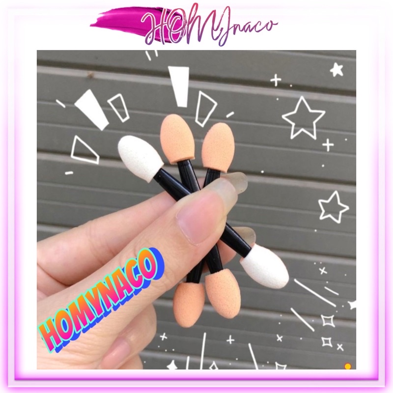 ️ Siêu Rẻ ️ Lẻ 1 chiếc Cọ tán mắt đầu mút loại Meiyani nhỏ gọn xinh xắn - cọ đánh phấn mắt