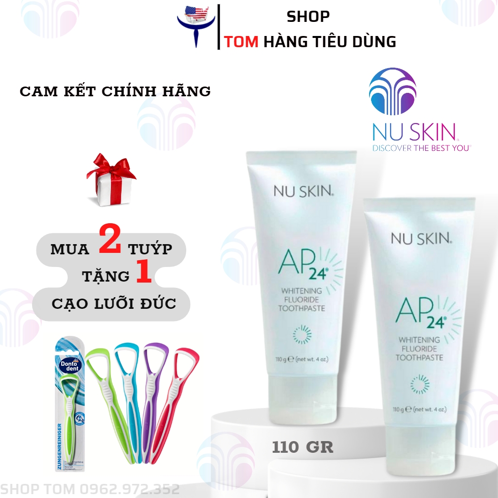 Kem đánh răng Trắng răng NuSkin Ap24 Hàng Mỹ