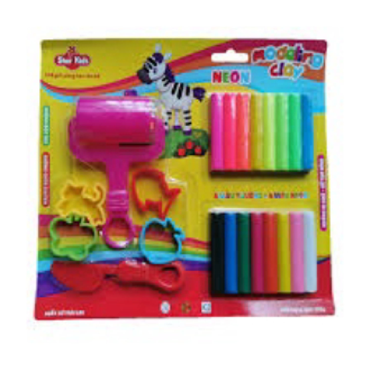 Thái Lan Vỉ đất sét nặn cho bé hiệu Star kid .[