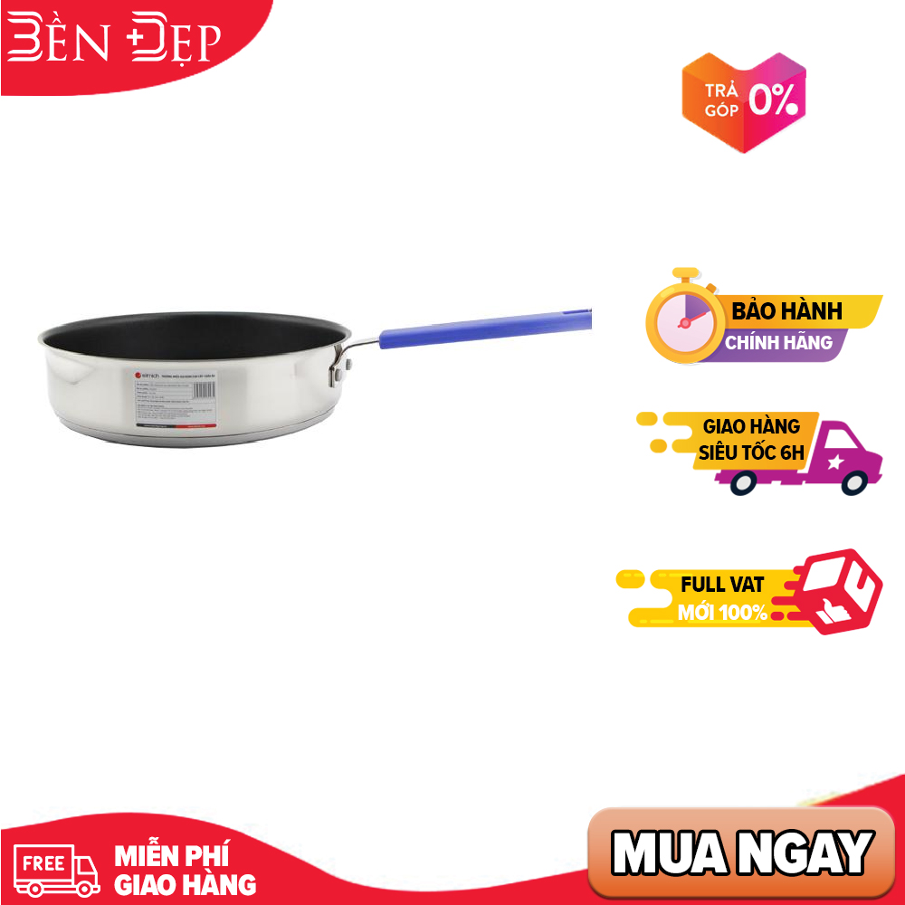 Chảo chống dính inox 304 elmich 28cm el3244
