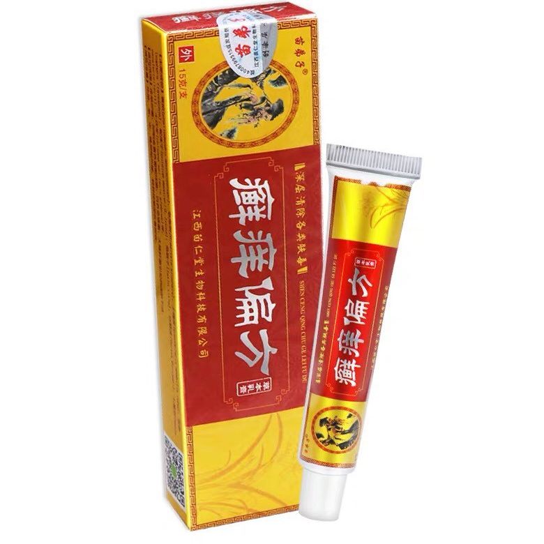 COMBO 5 kem bôi nấm ngứa, tổ đỉa, hắc lào lang ben, ghẻ nước và các loại nấm móng, nấm ngoài da, nấm da đầu... 15gr