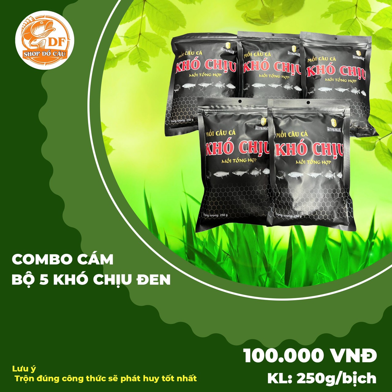 Mồi câu cá khó chịu đen -duyfishing
