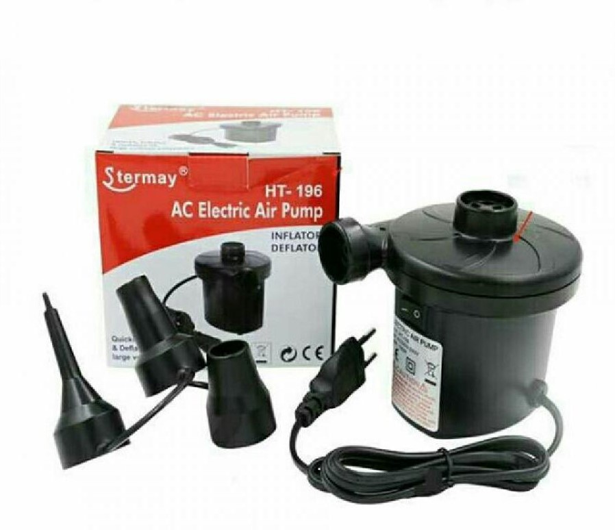 BƠM ĐIỆN 2 CHIỀU Electric Air Pump (THỔI HÚT CHÂN KHÔNG) - máy bơm bể bơi – may bom be boi - bom mini , air pump mini - bơm điện mini , bơm điện phao bơi , bơm điện hồ bơi