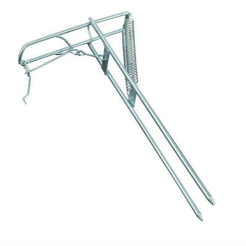 Chống cần tự giật inox, chống cần tự đóng cá cao cấp