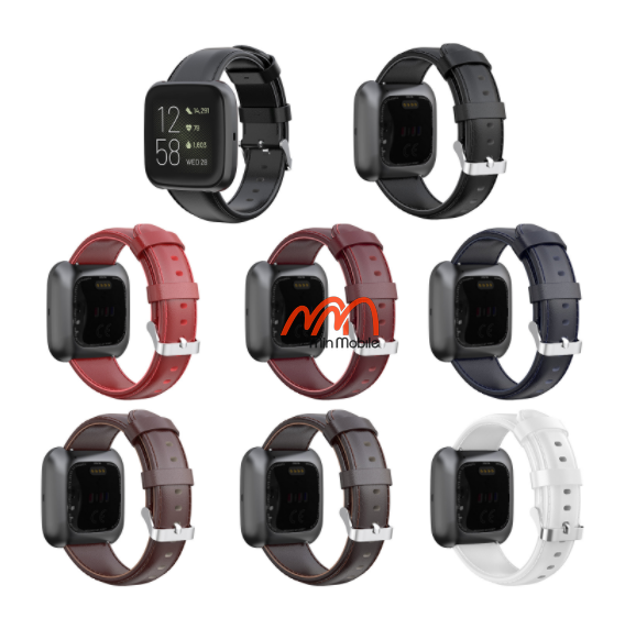 Dây da mềm cổ điển fitbit versa 2 watch