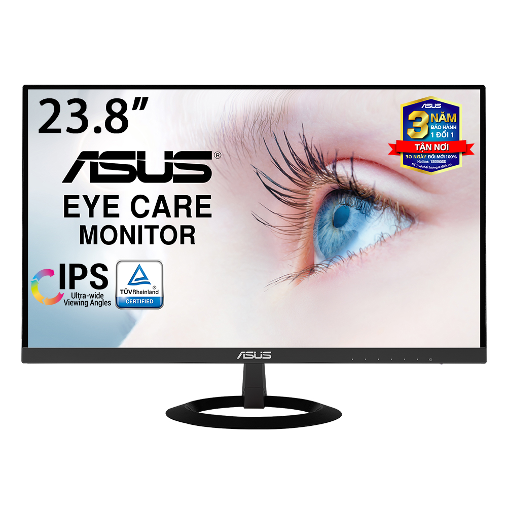Màn hình siêu mỏng asus vz249hr 23.8" ips full hd siêu mỏng không viền bảo vệ mắt