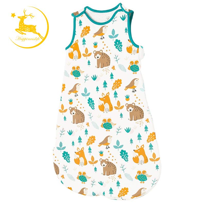 [COD] [sẵn sàng để tàu] 2.5 tog bông ngủ Túi Chăn với 2-Chiều dây kéo cho bé