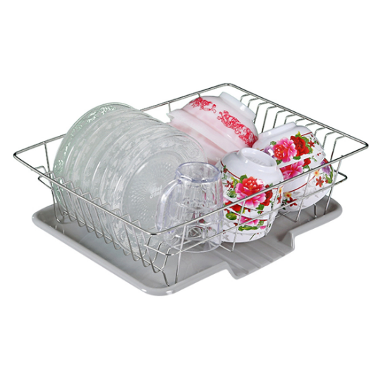 Khay và Rổ Inox SUS304 Úp Chén Dĩa Cao Cấp Prota