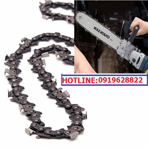 Xích cưa 12inch- Xích Lưỡi Cưa xích gắn máy mài - xích cưa loại 1 - xich luoi cua xich