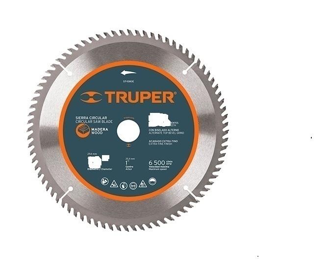 Lưỡi cắt gỗ 254 mm x 40r truper 18305
