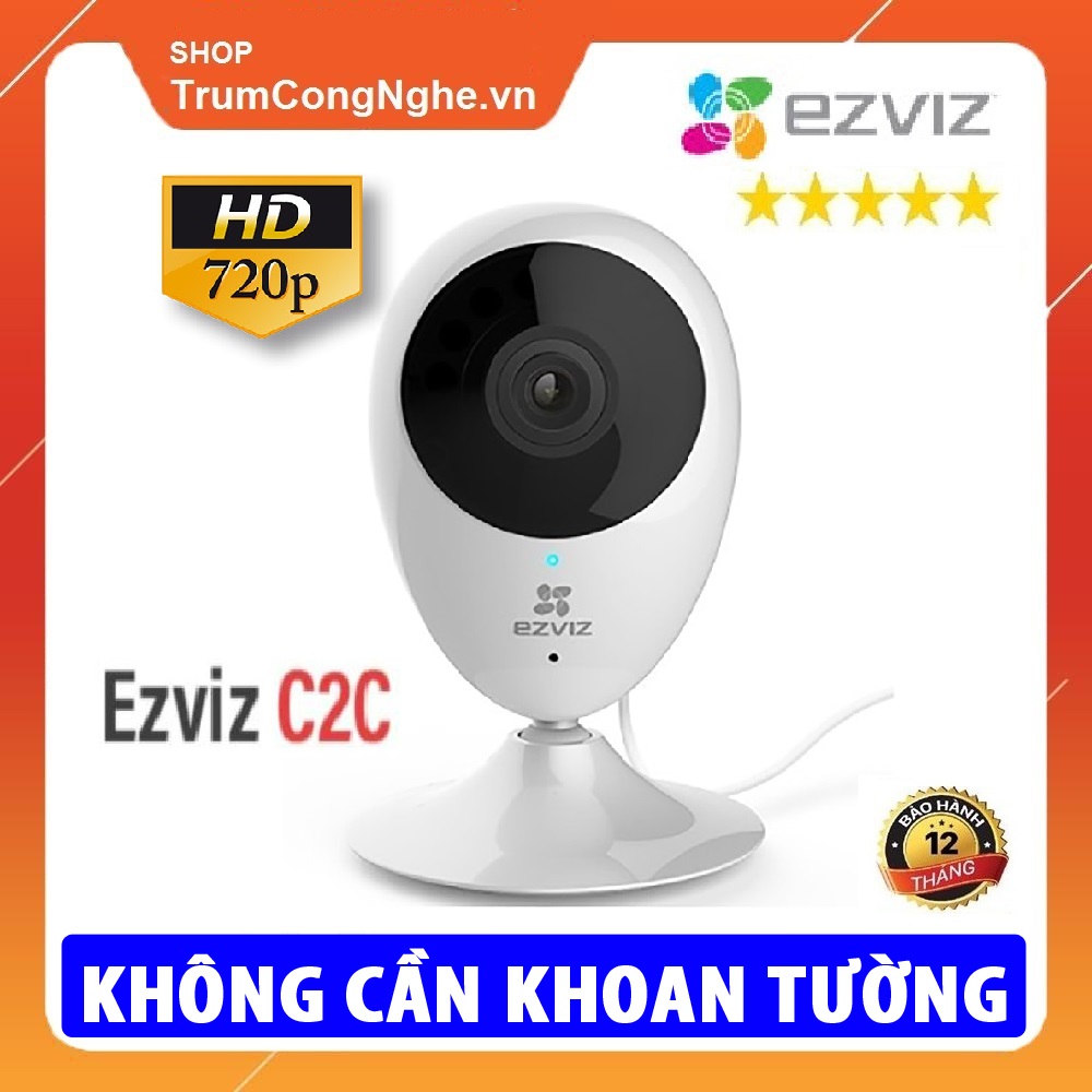 Camera Wifi EZVIZ CS CV206 C2C 720P - Hãng Phân Phối Chính Thức