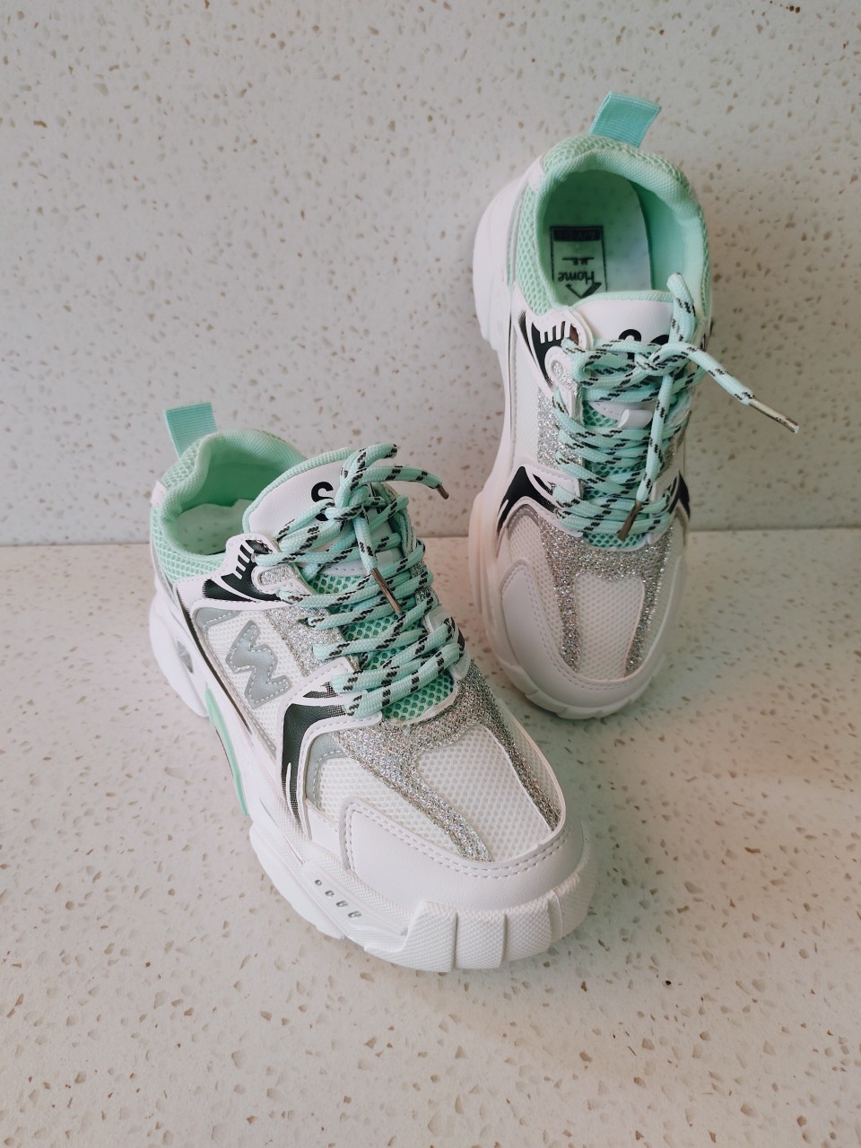Giày thể thao sneaker nữ đế cao 5cm. Mẫu mới nhất Mã 530
