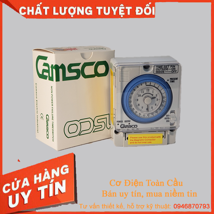 Timer Camsco Relay thời gian thực Công tắc thời gian Bộ điều khiển thời gian camsco Camsco TB-35N