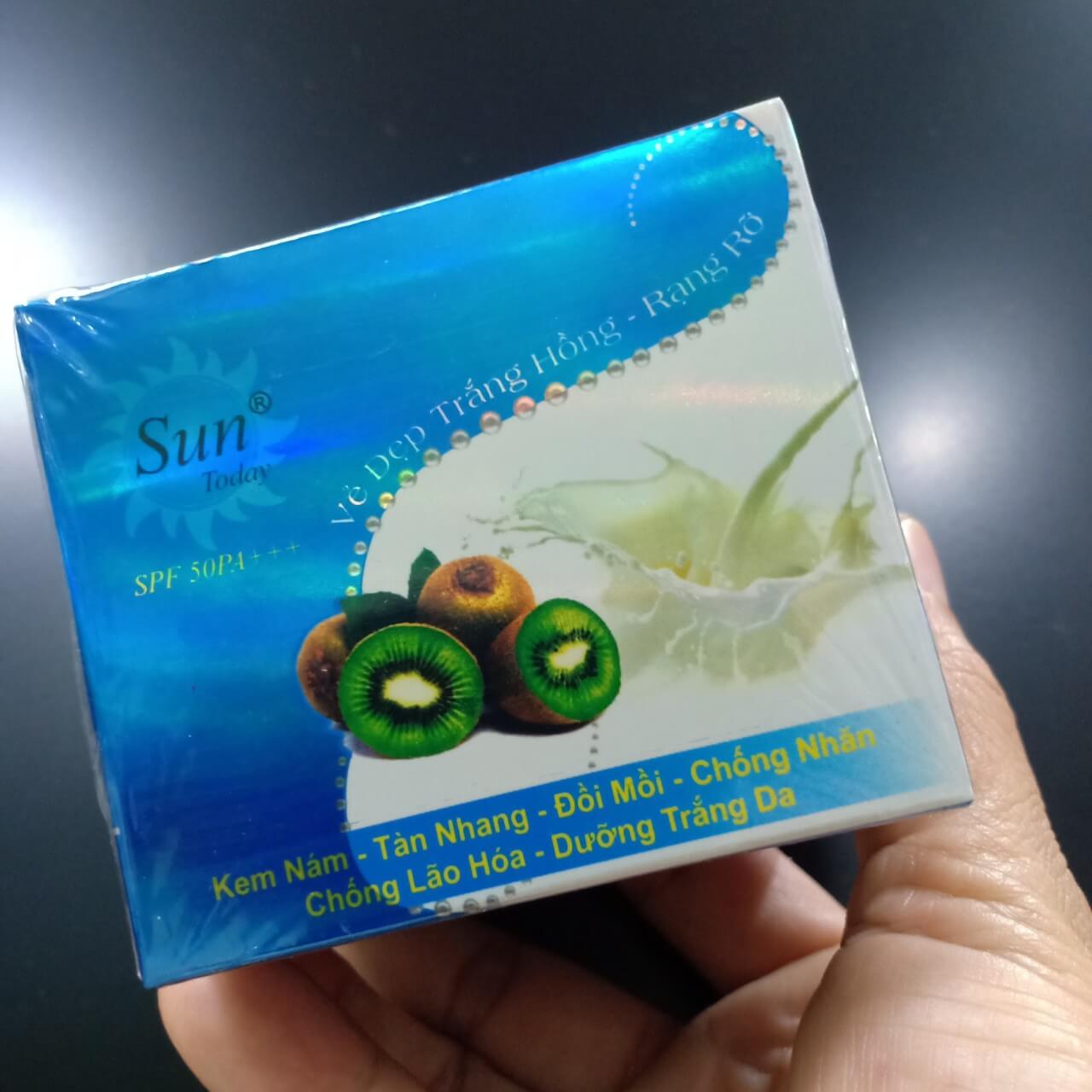 Kem Nám Tàn Nhang Đồi Mồi Chống Nhăn Chống Lão Hóa Dưỡng Trắng Da Sun Today 12 in 1 chính hãng 20g