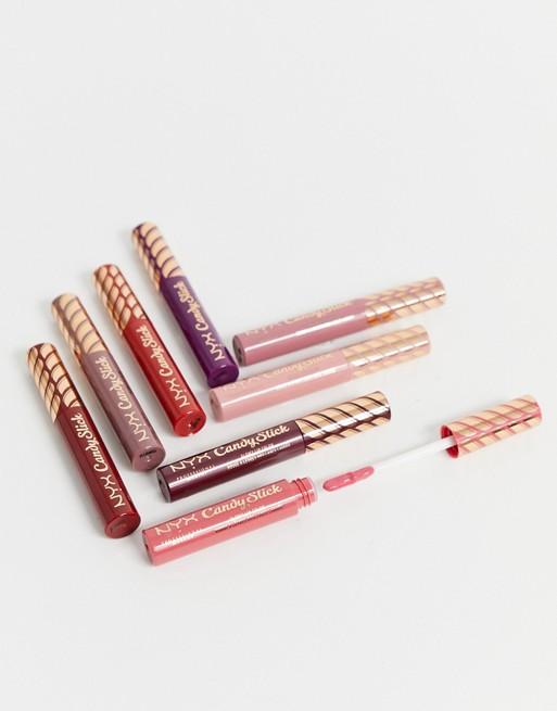 Son kem nyx candy slick glowy lip professional makeup