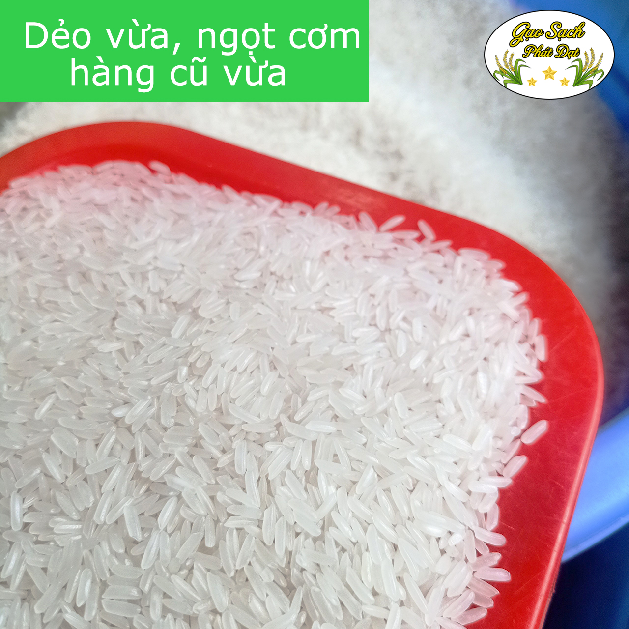 Gạo Bắc Hương - Dẻo vừa, ngọt cơm