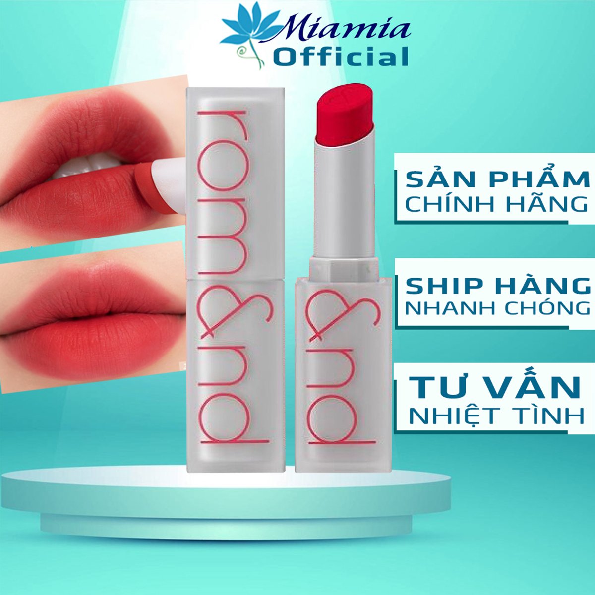 Son Thỏi Romand Zero 12 Something Đỏ San Hô Son Romand Zero Matte Lipstick Lì Mịn [CHECK HIDDEN TAG]