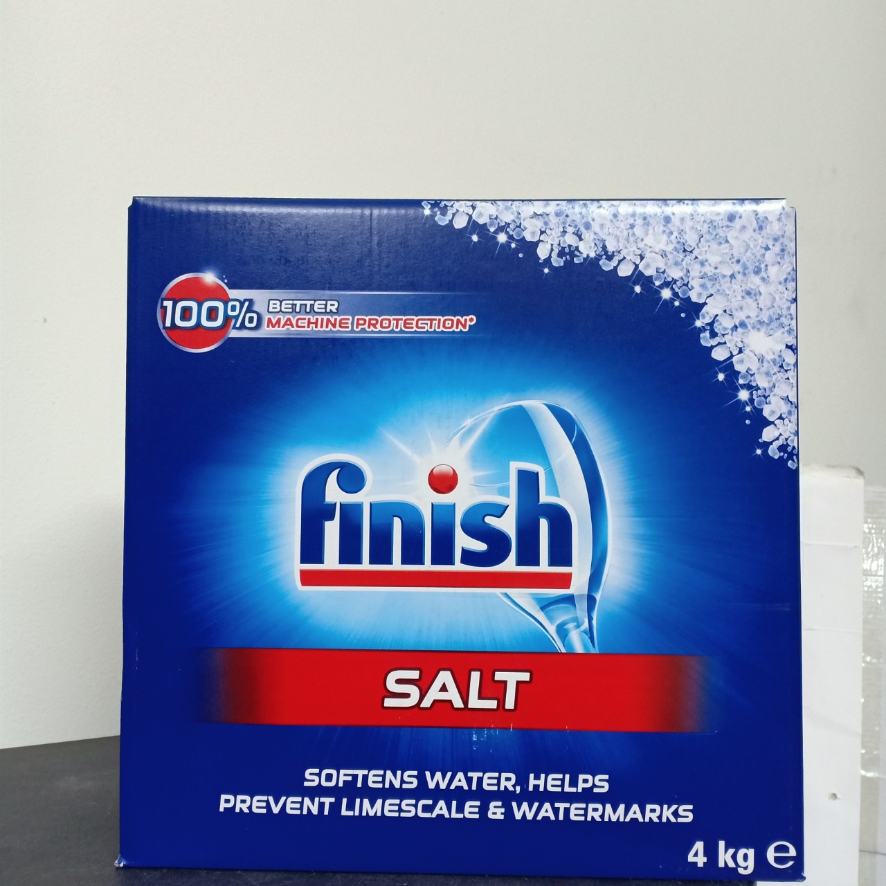 Muối làm mềm nuớc Finish  ,Muối rửa bát Finish 4.0 kg dùng cho Máy rửa bát chén