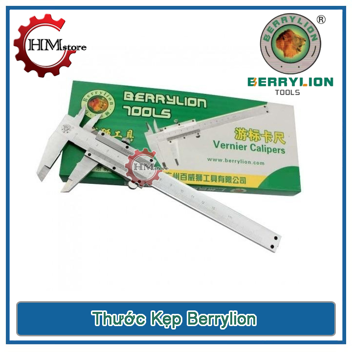 Thước cặp berrylion, 150mm và 200mm - thước kẹp mini, thước kẹp cơ khí, thước kẹp - thương hiệu sử tử - hải my store