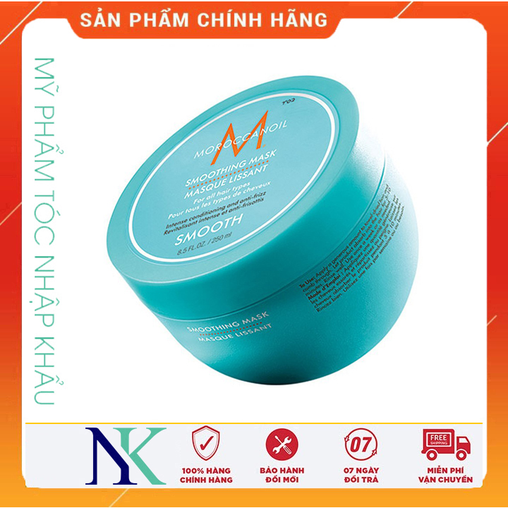 Kem Hấp Suôn Mượt Moroccanoil Smooth 250Ml