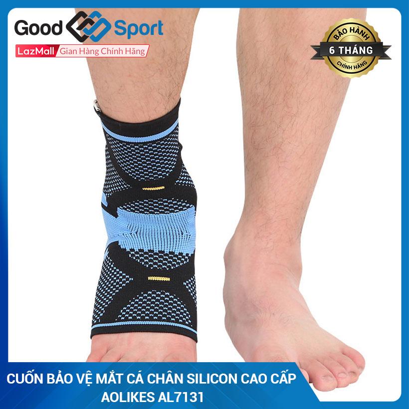 Băng cuốn bảo vệ cổ chân- Tất bảo vệ chân có lót silicon mắt các Aolikes AL7131