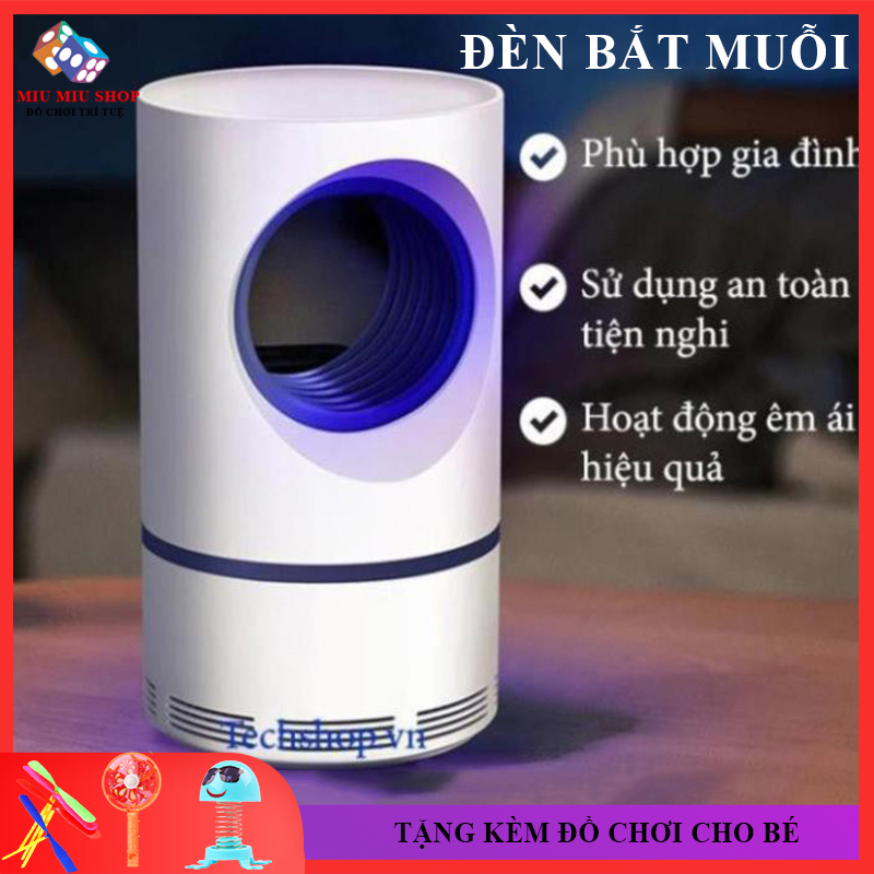 [Tặng Thêm Quà] Đèn Bắt Muỗi Hình Trụ Cắm Cổng USB, Bắt Muỗi Thông Minh, Công Nghệ Đèn Led Kết Hợp Đèn Ngủ, Bảo Hành 12 Tháng, Lỗi Đổi Mới Trong 7 Ngày Đầu Nhận Hàng