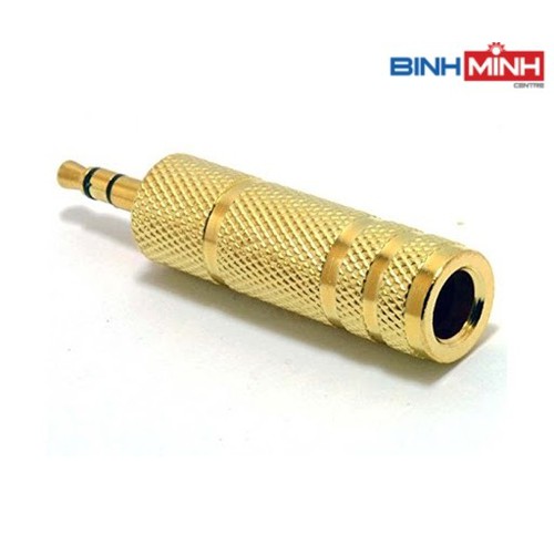Đầu jack( rắc, giắc) chuyển đổi âm thanh từ cổng 6.5mm sang 3.5mm