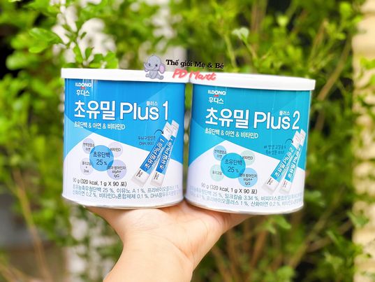 Sữa non ILDong Hàn Quốc, sữa non số 1 & 2