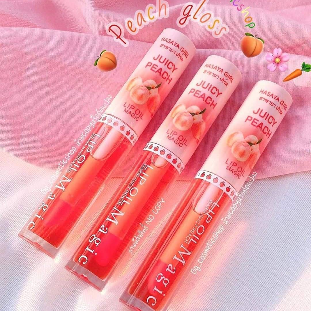 Son dưỡng bóng môi hồng đào nhẹ nhàng Hasaya Girl Thái