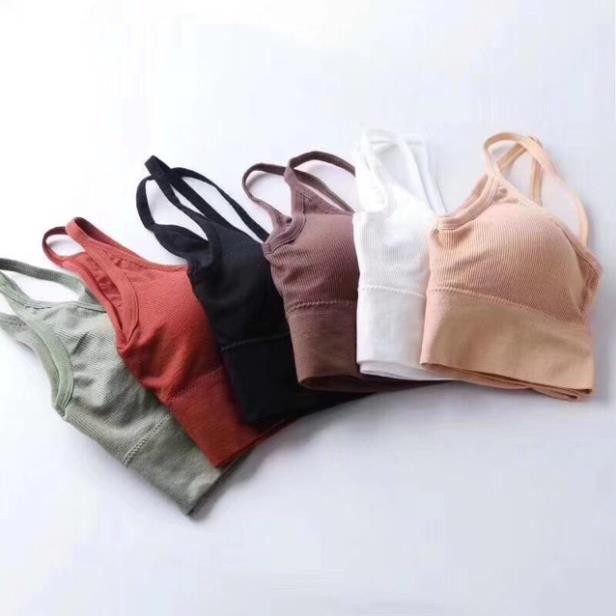 Bra thun tăm chữ U dáng lửng khoét lưng khỏe khoắn, năng động, ôm form