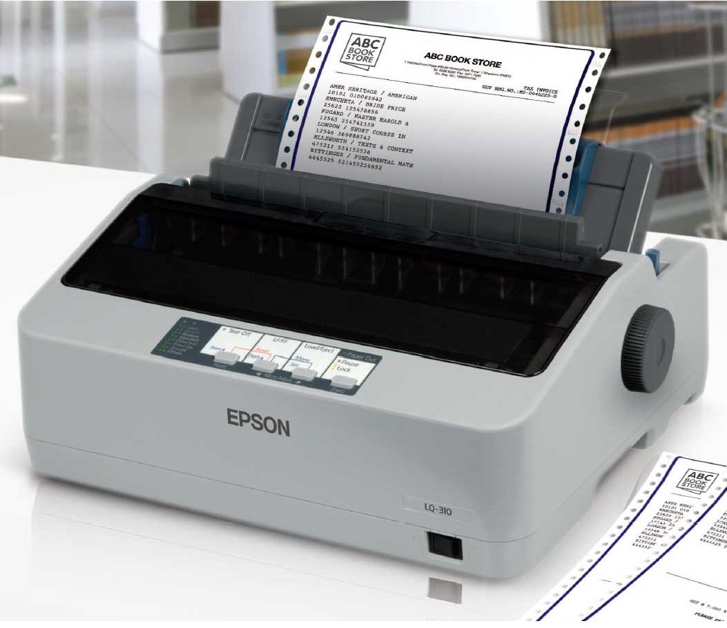 [HCM]Thanh Lý Máy in kim Epson LQ-310 chuyên in hình xăm hóa đơn