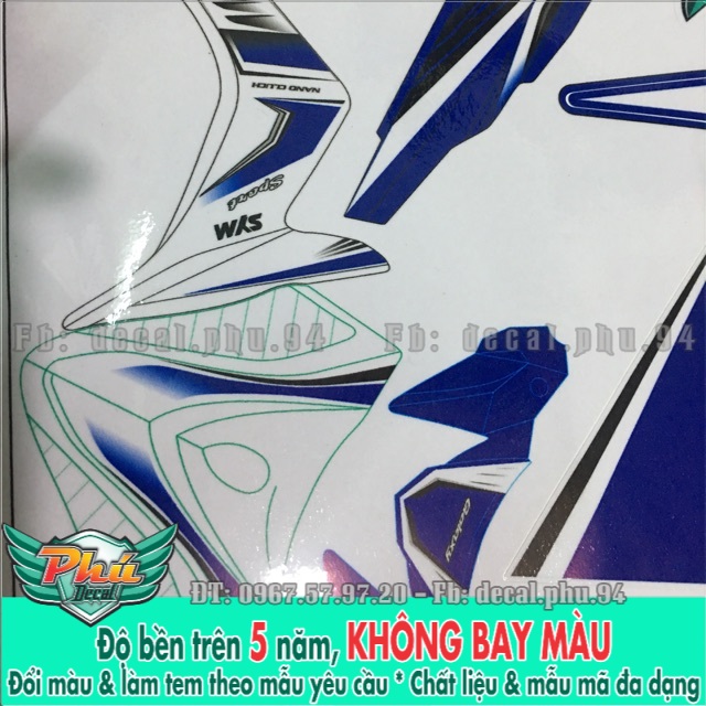 Tem rời galaxy 110cc 50cc