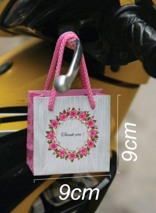 GIÁ SỐC - Túi giấy đựng son đựng quà đựng mỹ phẩm đựng nước hoa mini size 9x9x4,5cm cao cấp mẫu 11