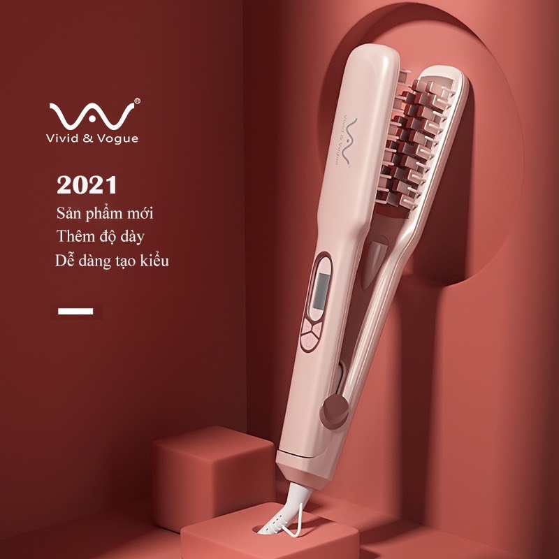 Máy dập phồng vivid&vogue tạo kiểu làm phồng chống rối bảo vệ tóc vav-804b