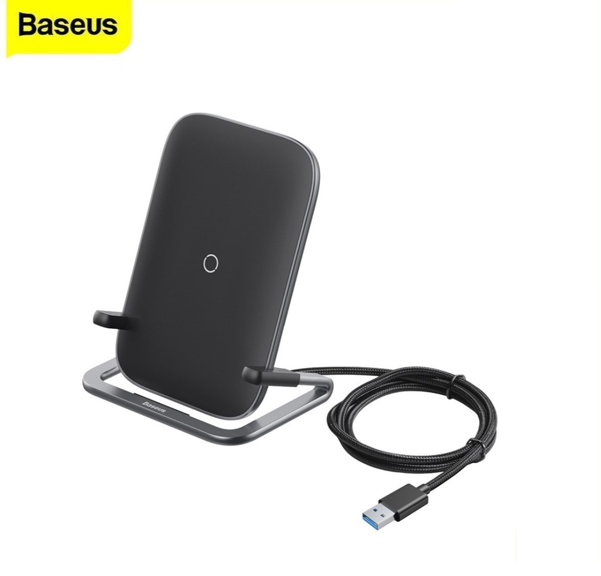 Đế sạc nhanh không dây baseus rib 15w - đế sạc không dây baseus rib 15w - chính hãng