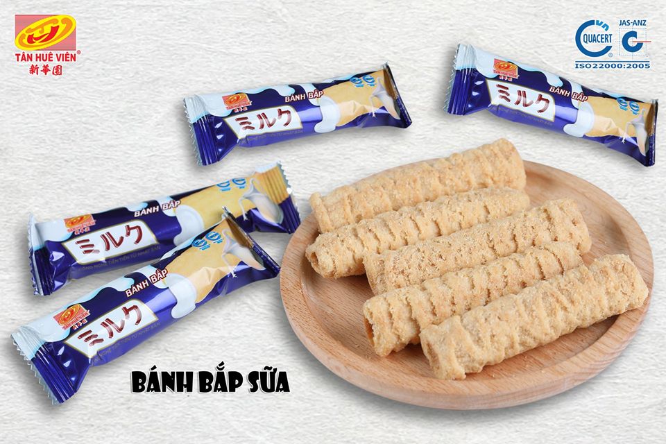 1 kg 2 Bánh bắp (sữa + socola)Tân Huê Viên