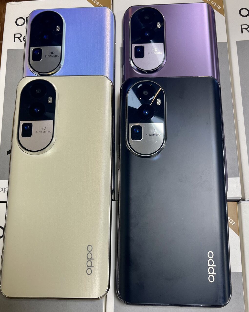 Điện thoại Oppo reno 10pro + 5G 512GB-16Gb