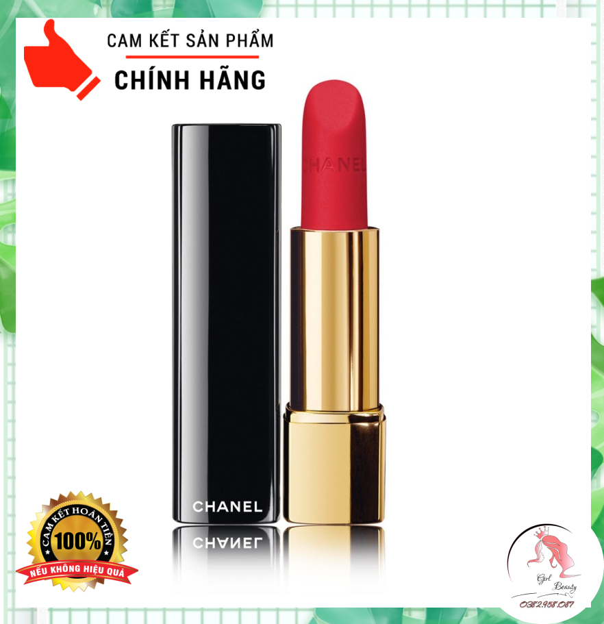 Son Chanel Rouge Allure Velvet Extreme Chính Hãng Có Bill