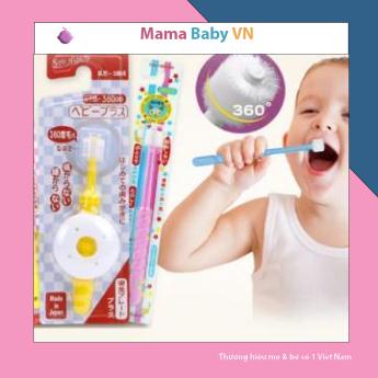 Bàn chải đánh răng 360 độ cho bé