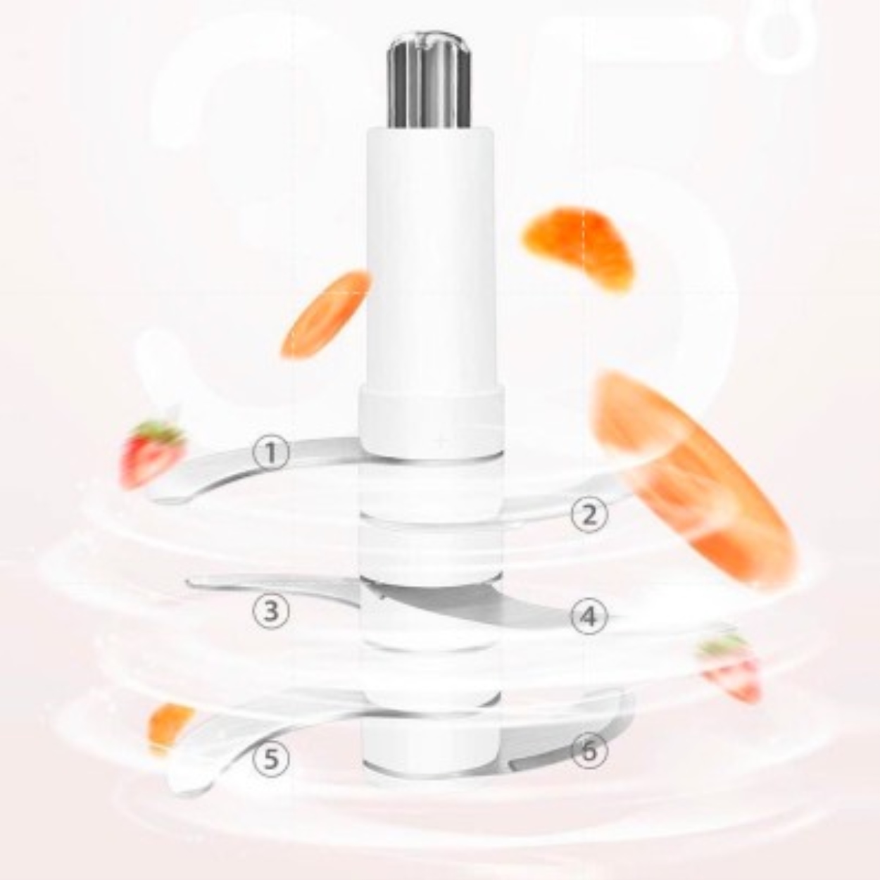 Máy Xay HATTIECS Đa Năng Phục Vụ Cho Bé Ăn Dặm Dung tích 300ml (Xay thịt rau củ quả sinh tố...)