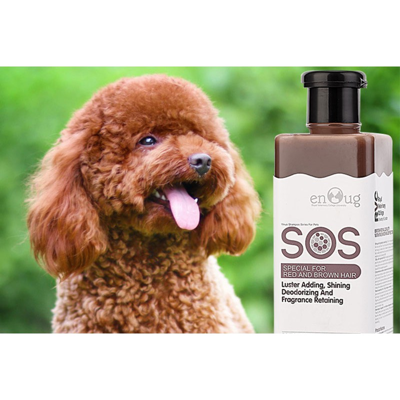 Sữa tắm SOS nâu đỏ dành riêng cho chó lông nâu đỏ - sữa tắm SOS nâu đỏ 530ml